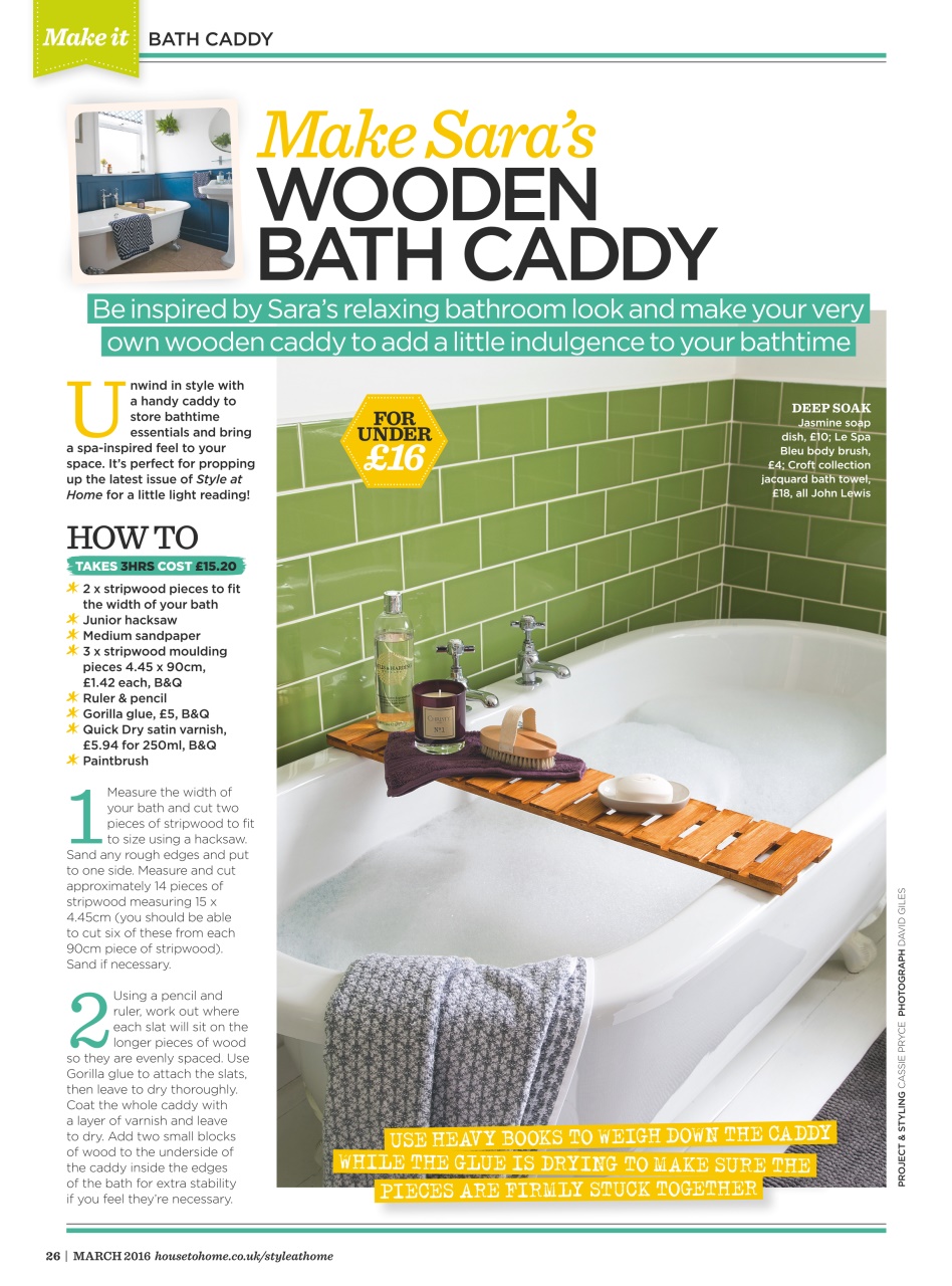 Style at Home Preview Pages