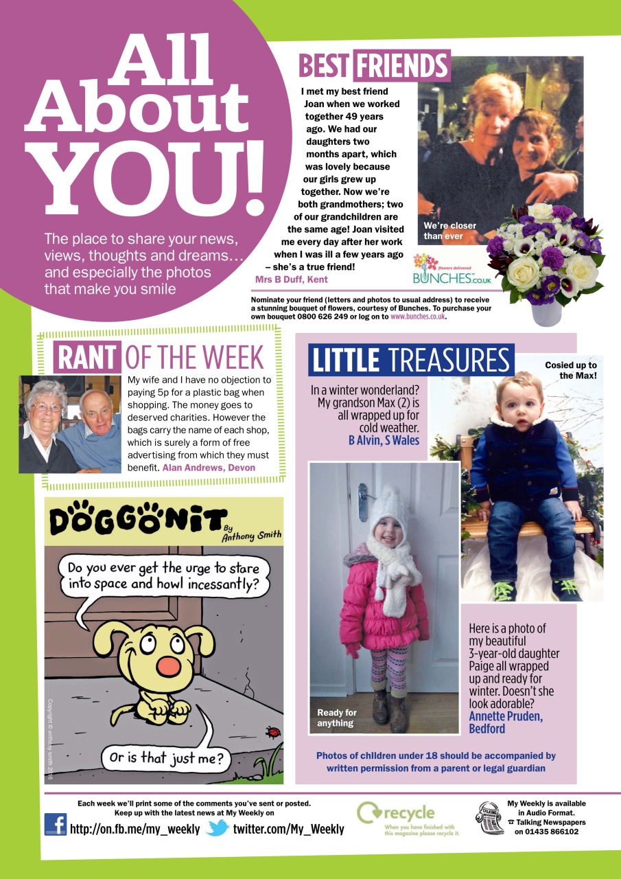 My Weekly Preview Pages