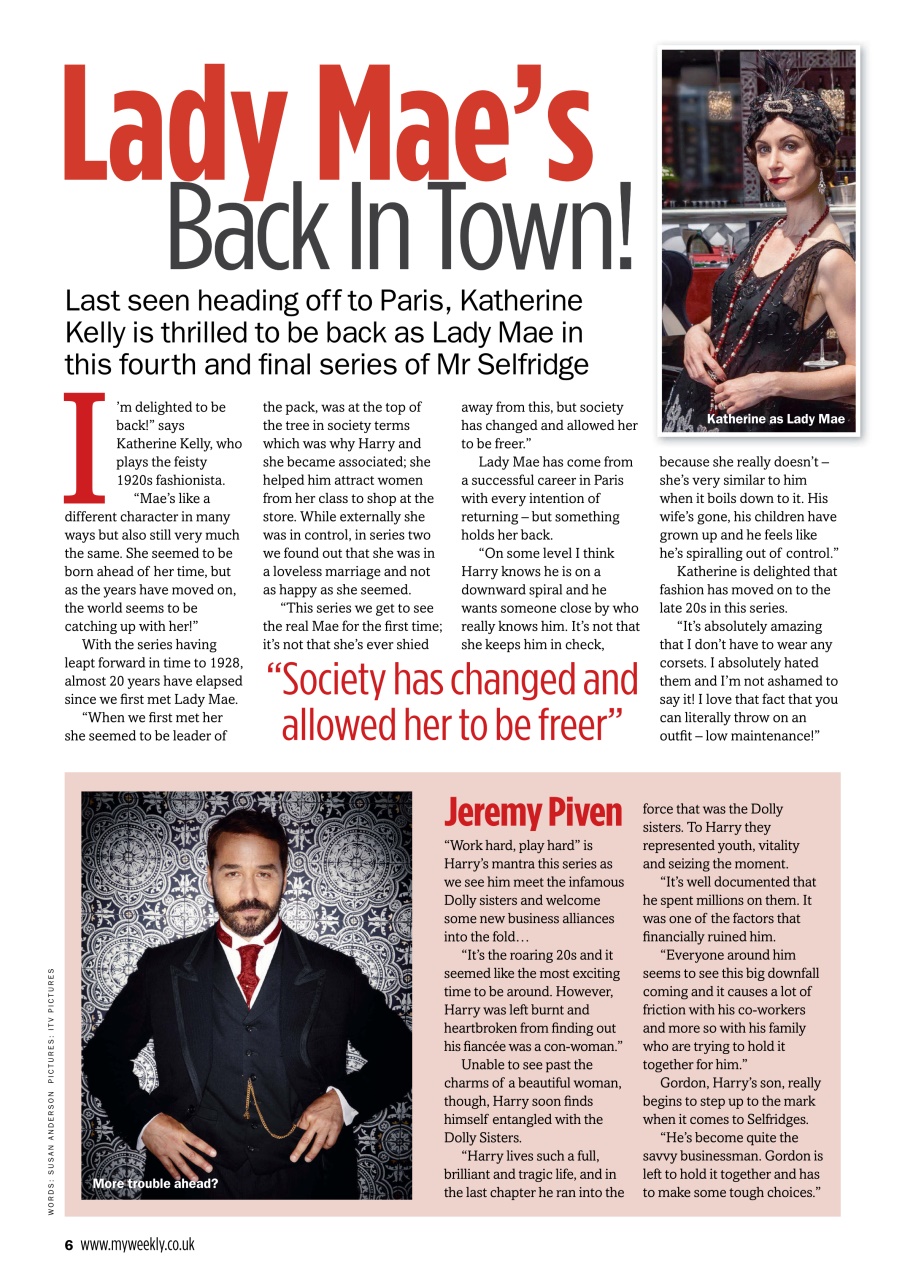 My Weekly Preview Pages