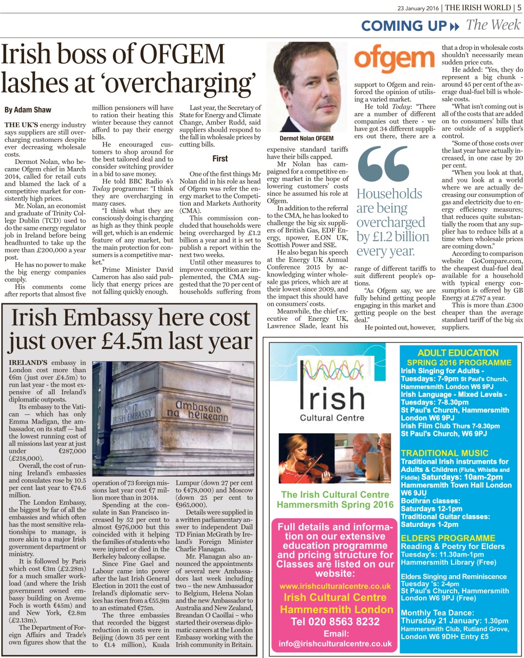 Irish World Preview Pages