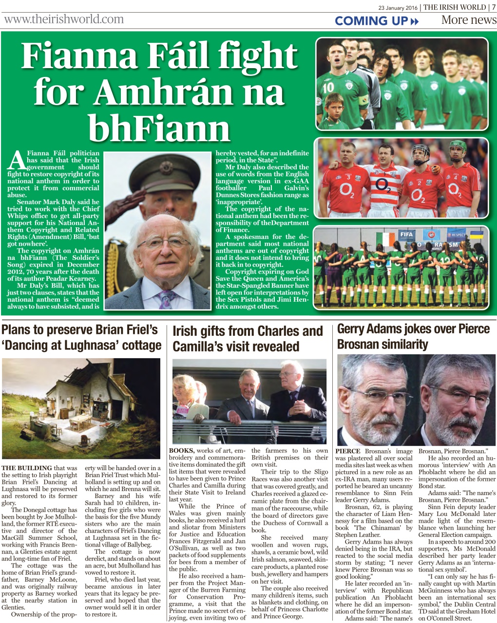 Irish World Preview Pages