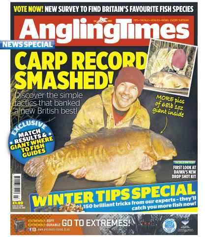 Angling Times issue 19th January 2016