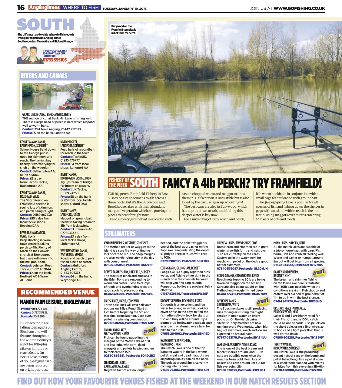 Angling Times Preview Pages