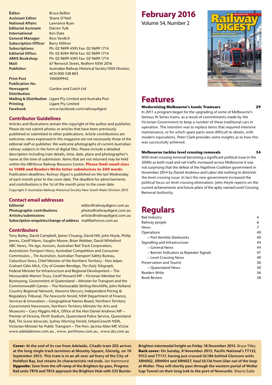 Railway Digest Preview Pages