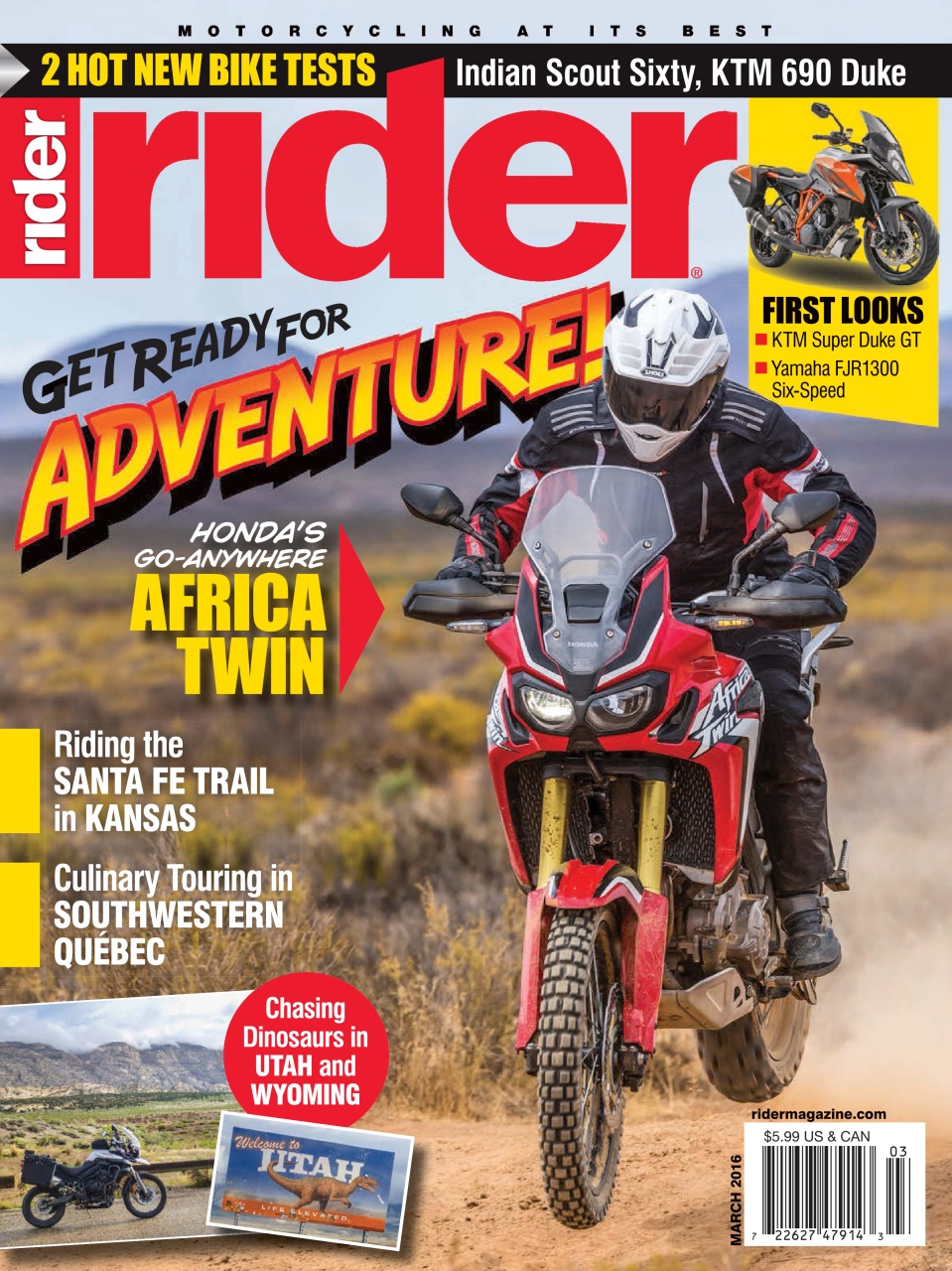 Rider Magazine Preview Pages