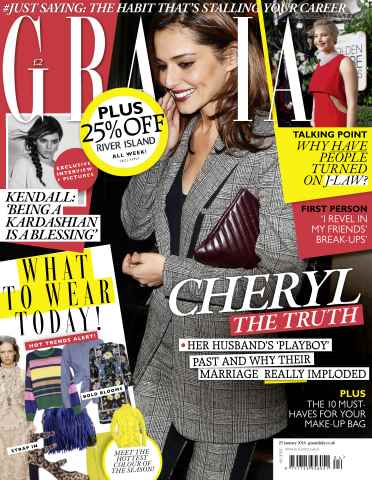 Grazia issue 25th January 2016