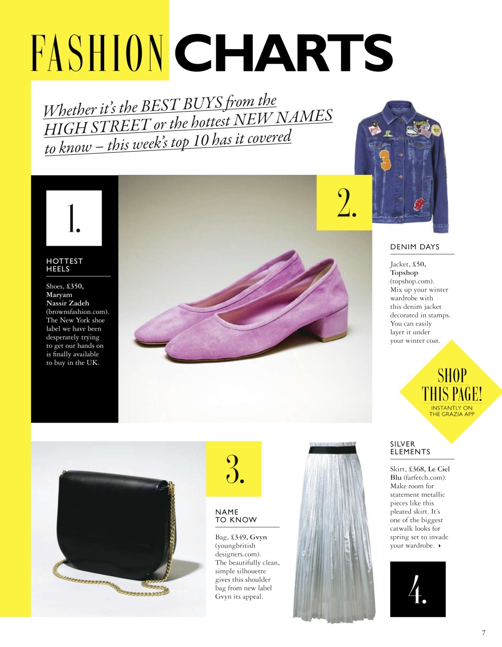 Grazia Preview Pages