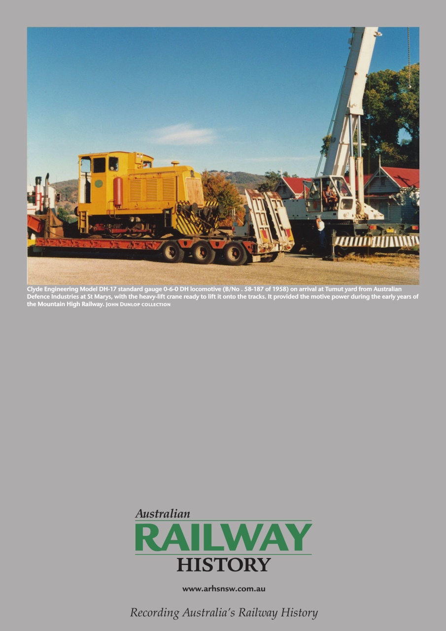 Australian Railway History Preview Pages