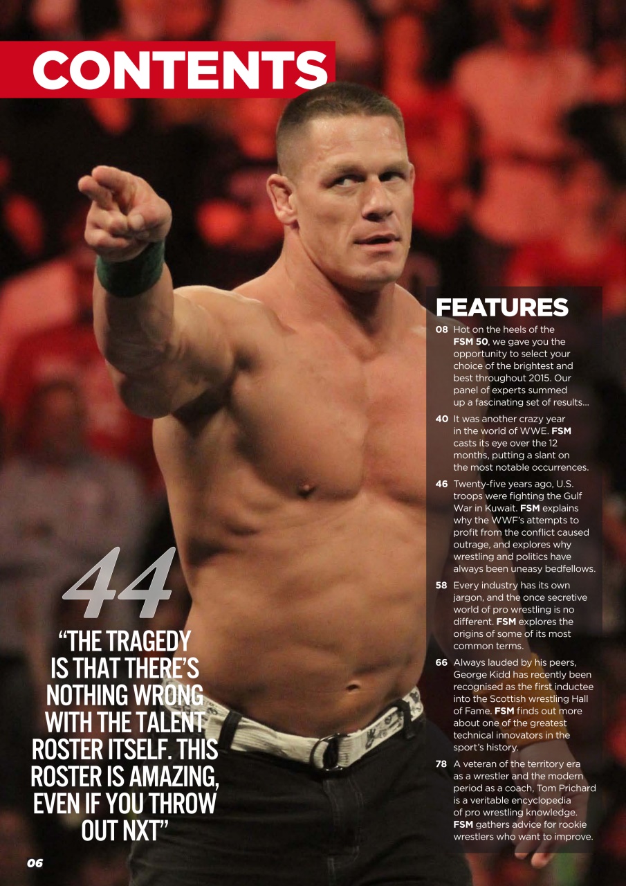 Wrestletalk Magazine Preview Pages