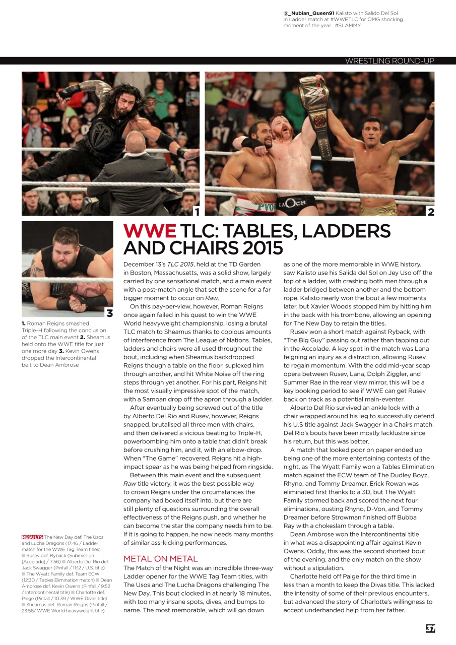Wrestletalk Magazine Preview Pages