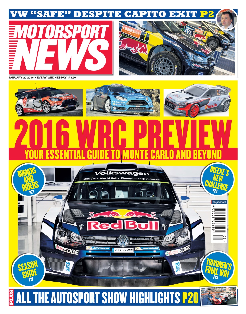 Motorsport News Preview Pages