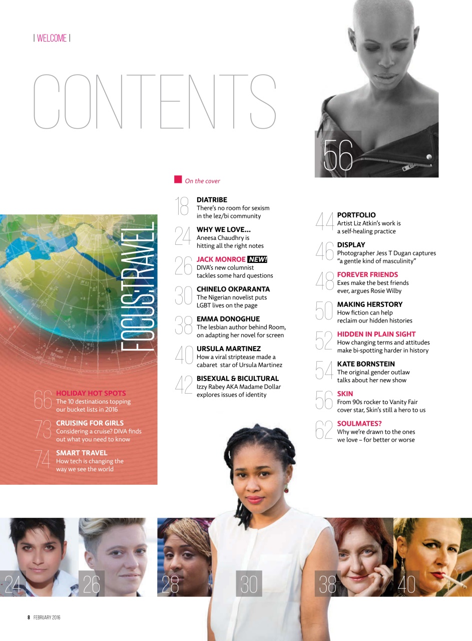 DIVA Magazine Preview Pages