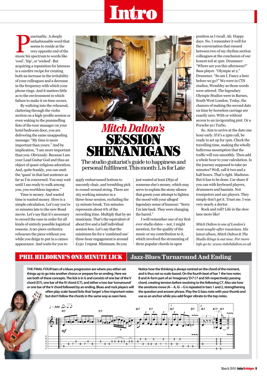 Guitar Techniques Preview Pages