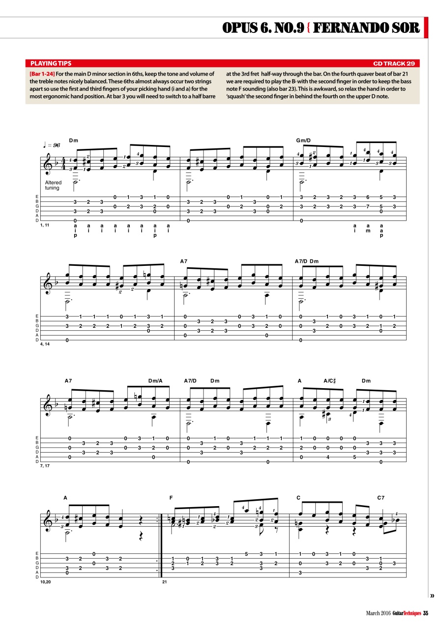 Guitar Techniques Preview Pages