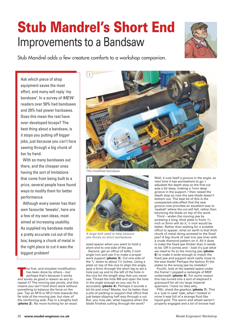 Model Engineer & Workshop Magazine Preview Pages