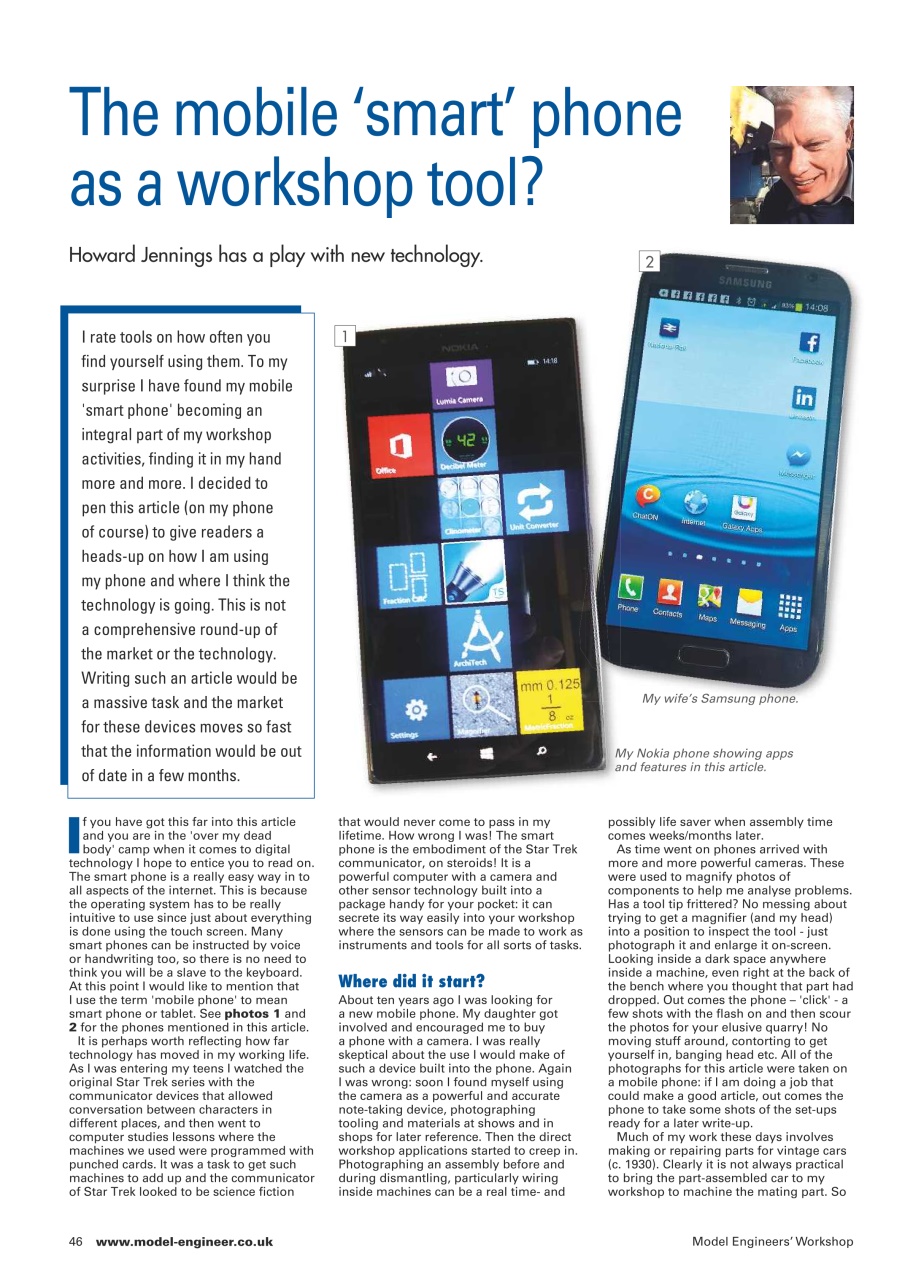 Model Engineer & Workshop Magazine Preview Pages