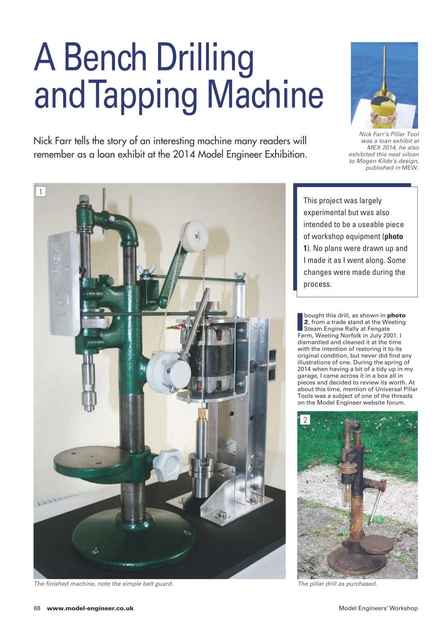 Model Engineer & Workshop Magazine Preview Pages