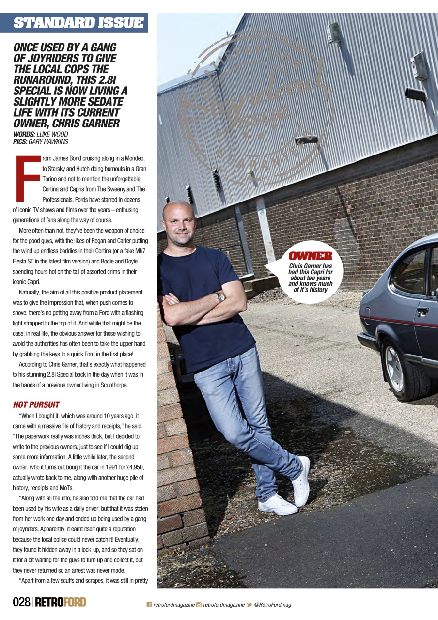 Retro Ford Preview Pages