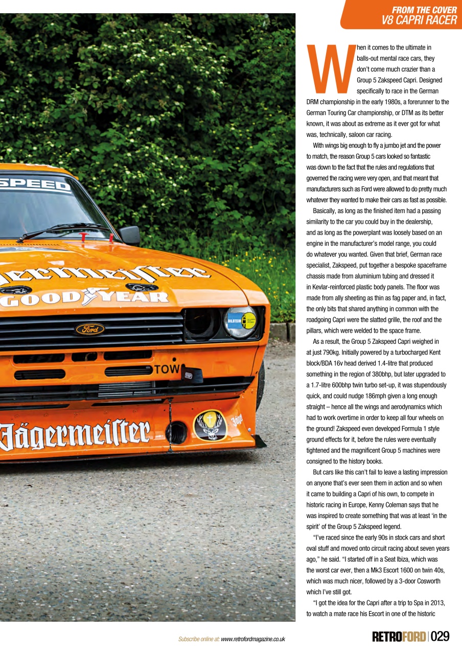 Retro Ford Preview Pages