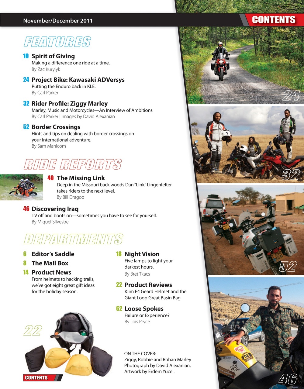 Adventure Motorcycle Preview Pages