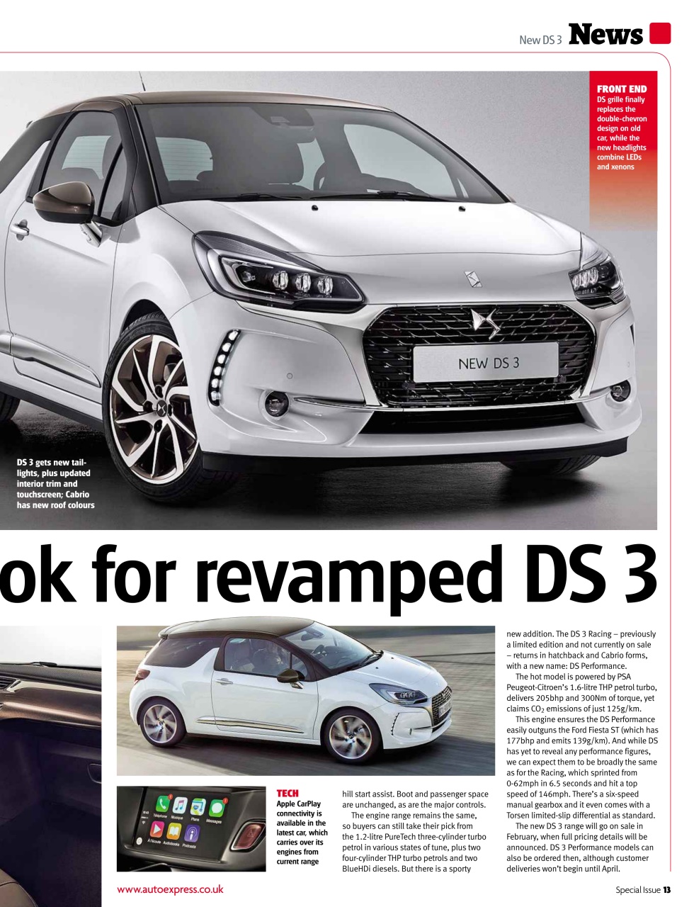 Auto Express Preview Pages