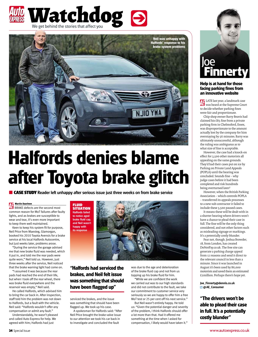 Auto Express Preview Pages