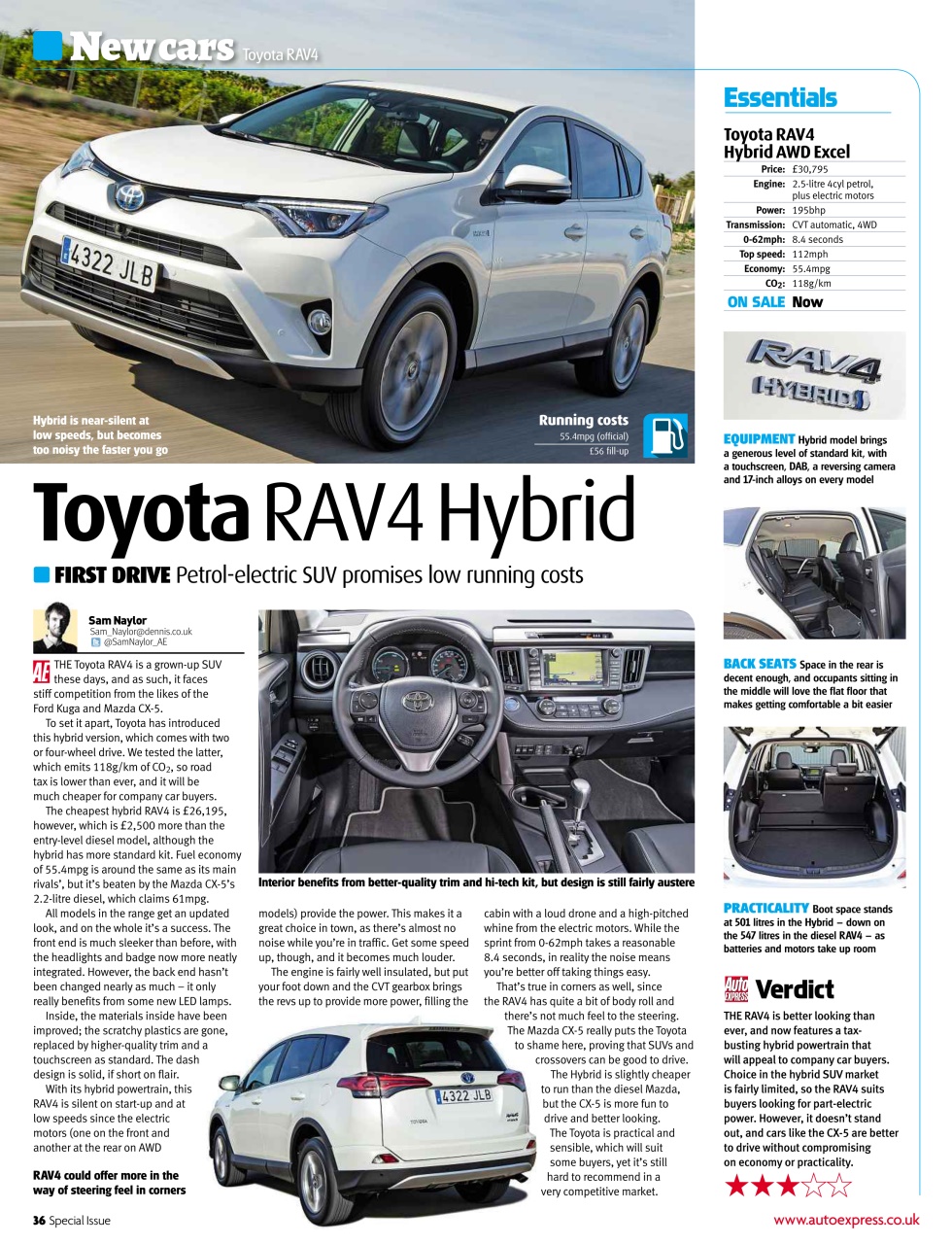 Auto Express Preview Pages
