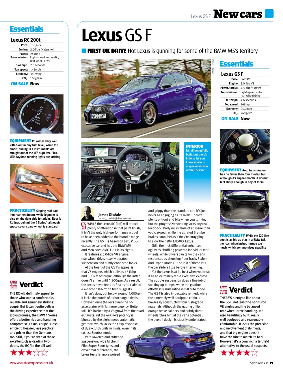 Auto Express Preview Pages