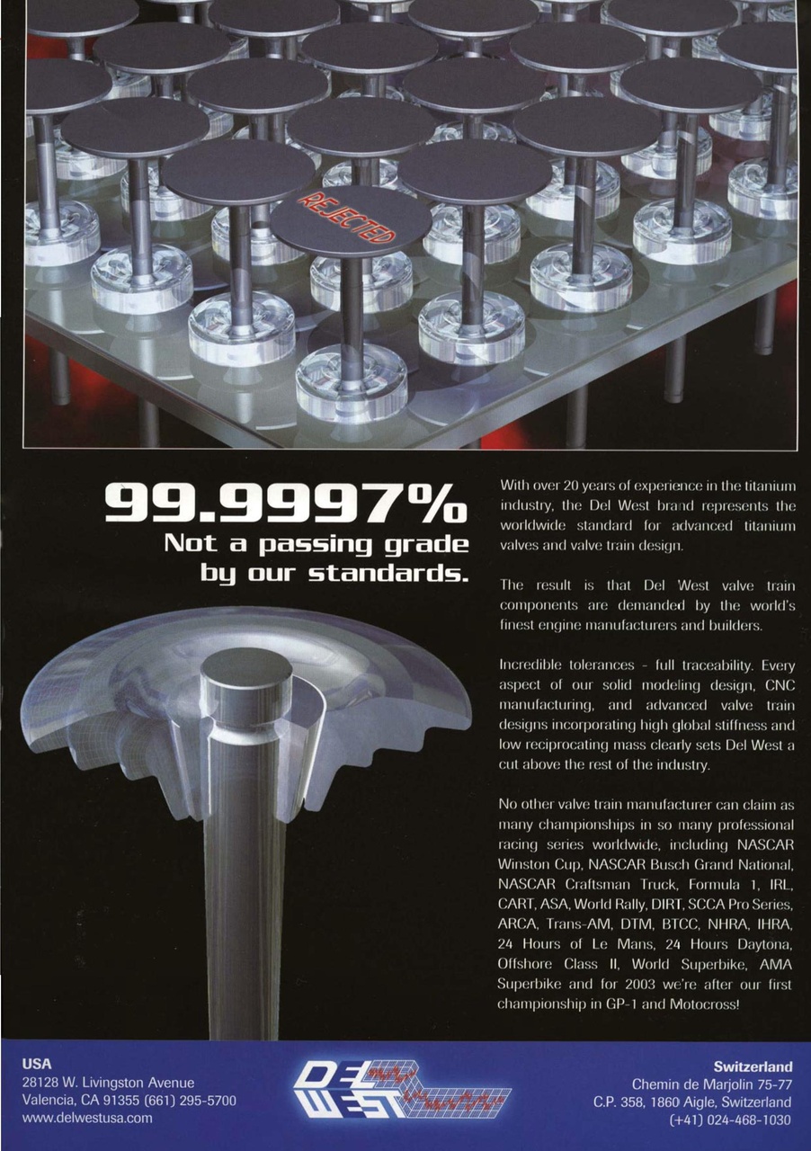 Race Engine Technology Preview Pages