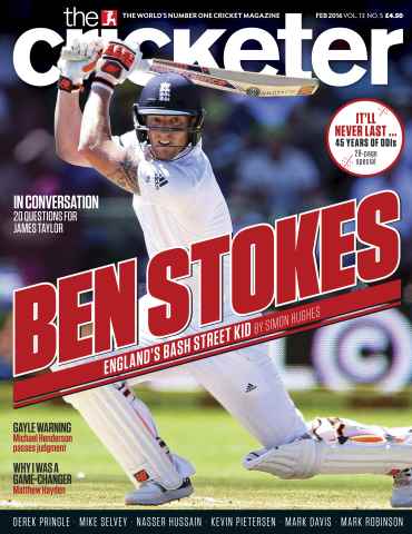 The Cricketer Magazine issue February 2016