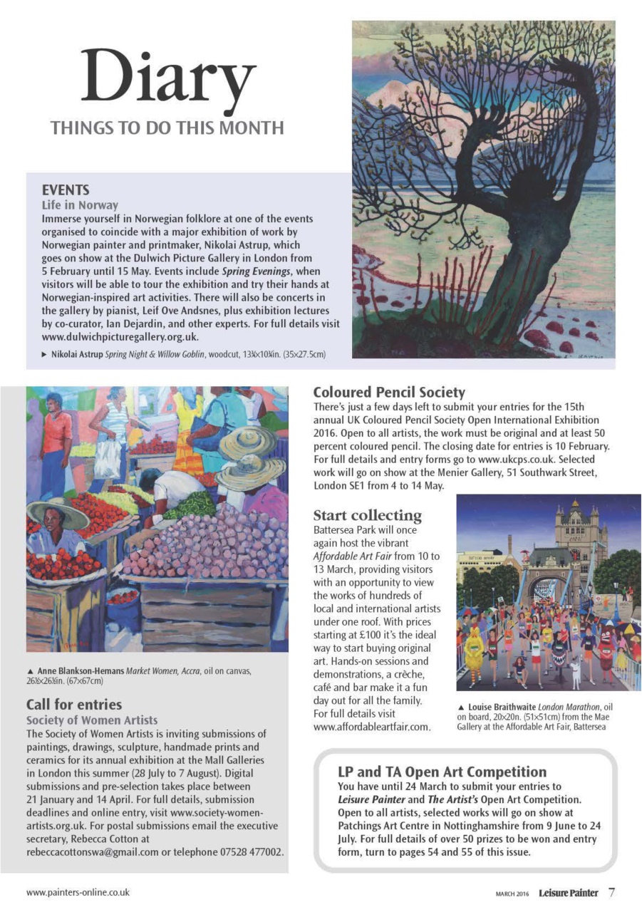 Leisure Painter & The Artist Preview Pages