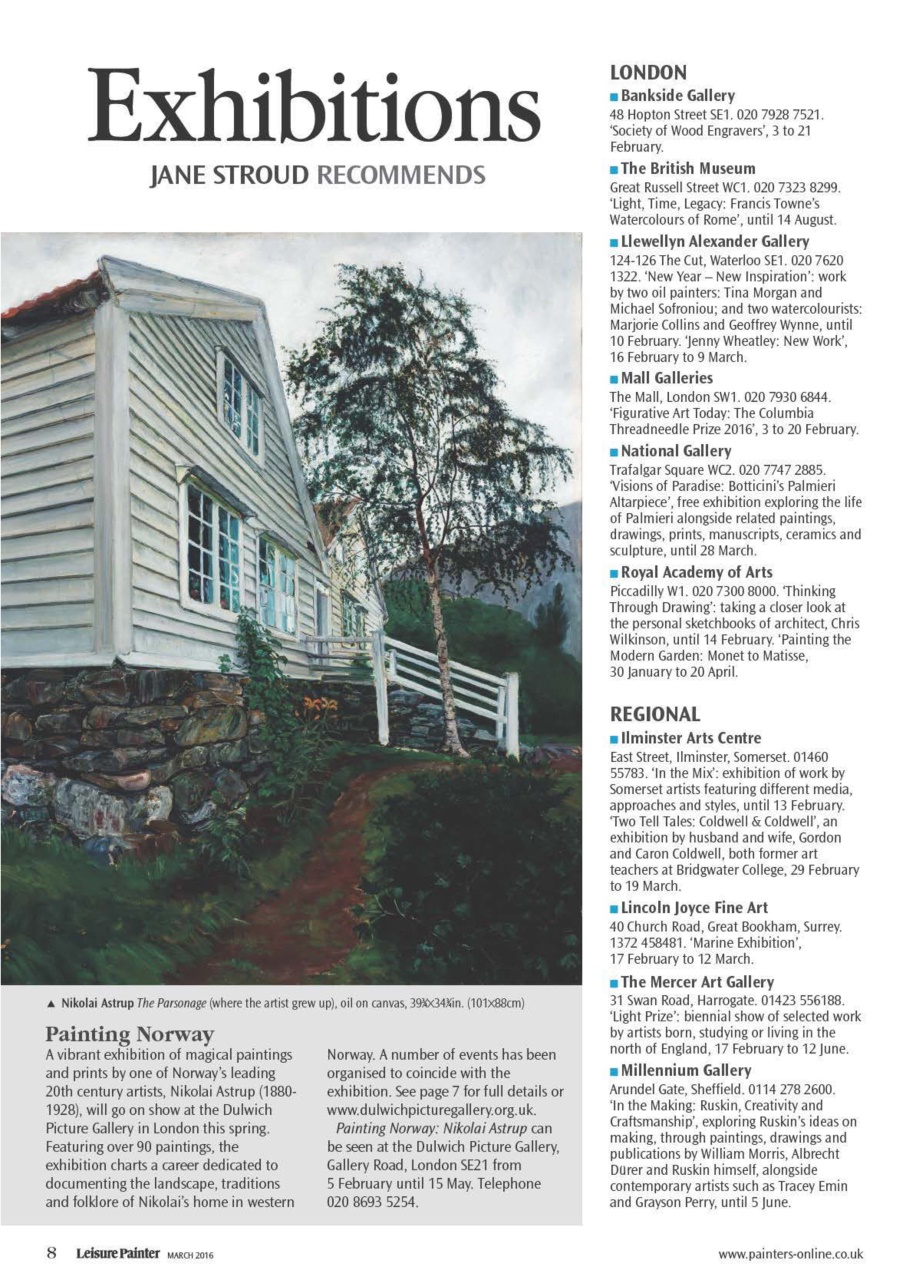 Leisure Painter & The Artist Preview Pages