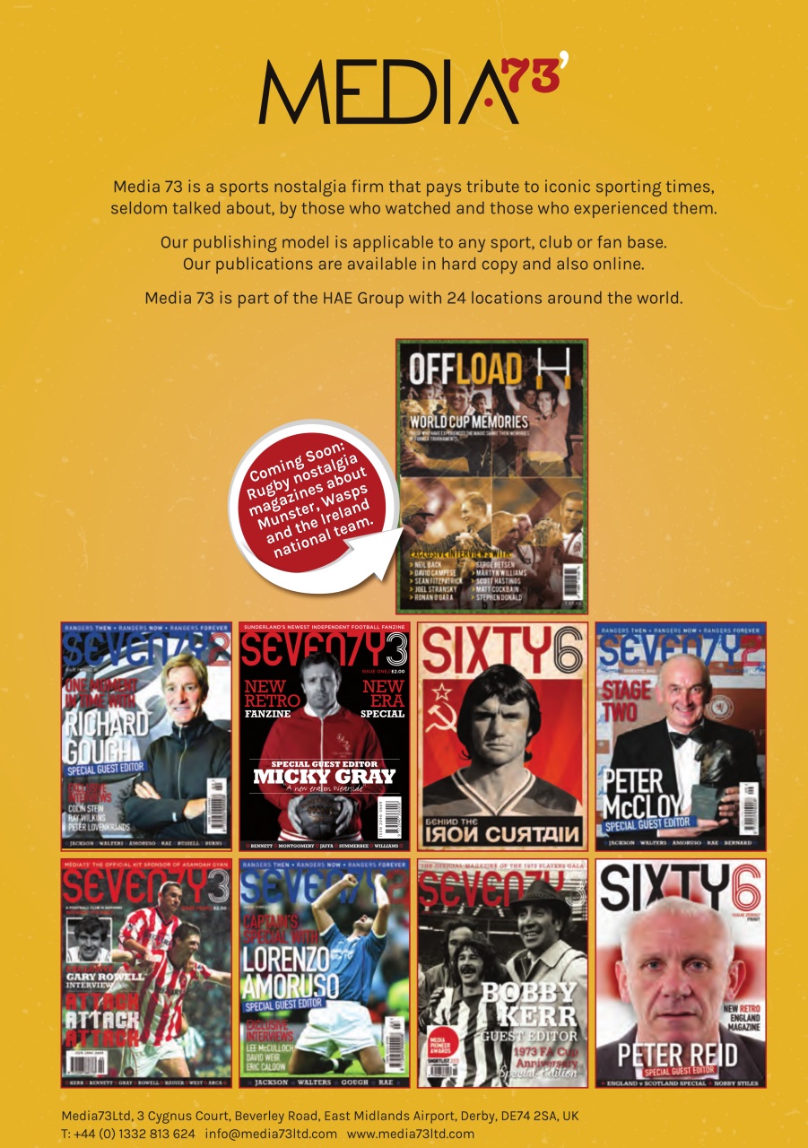 Seventy 2 Magazine Preview Pages