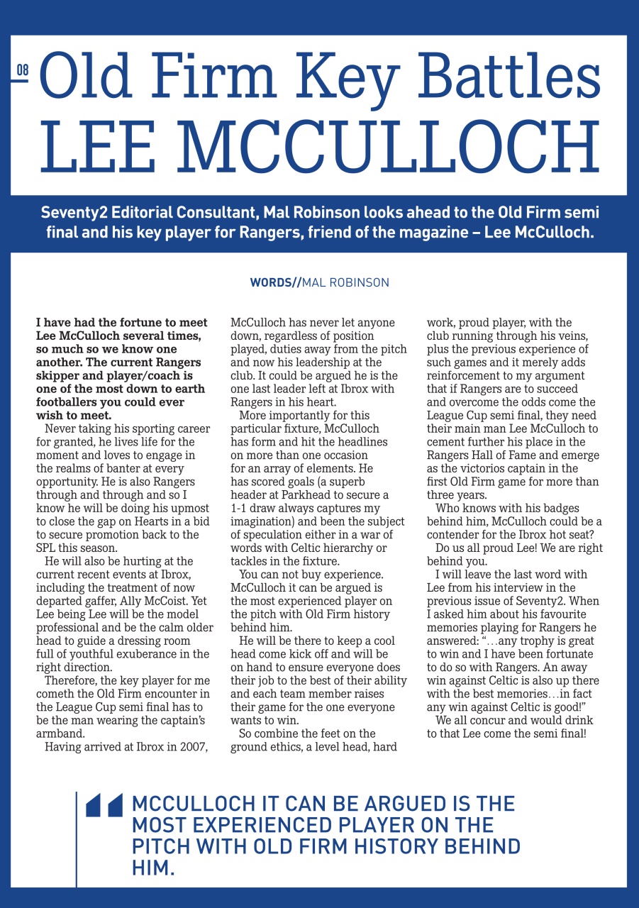 Seventy 2 Magazine Preview Pages