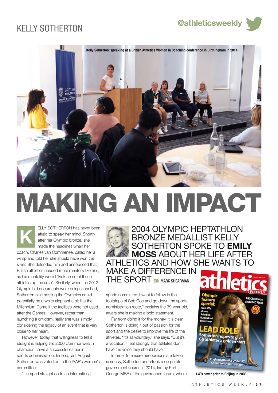 AW – Athletics Weekly Magazine Preview Pages