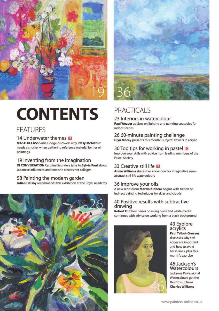 The Artist Preview Pages