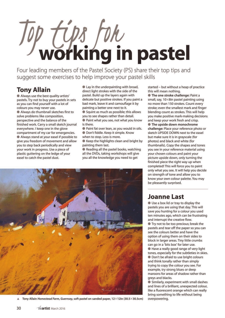 The Artist Preview Pages