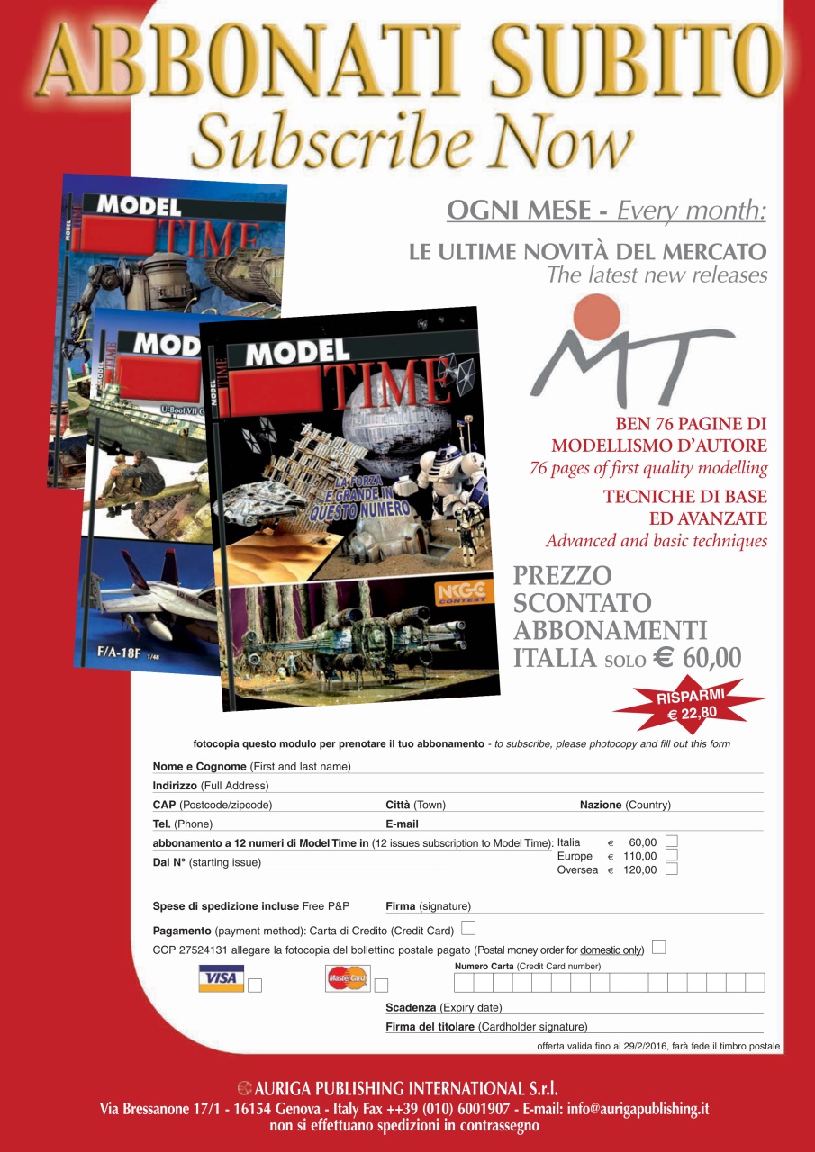 Model Time Preview Pages