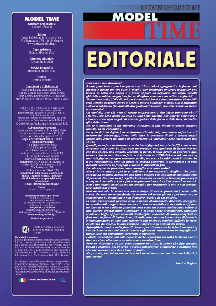 Model Time Preview Pages