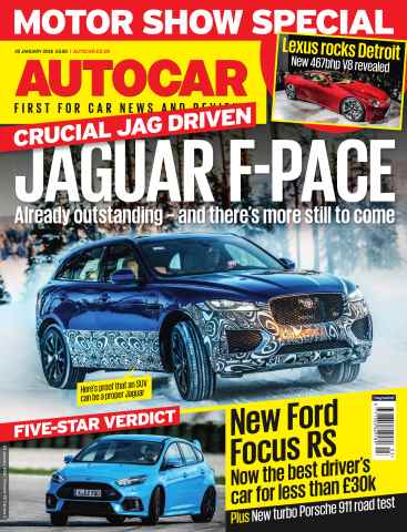 Autocar issue 20th January 2016