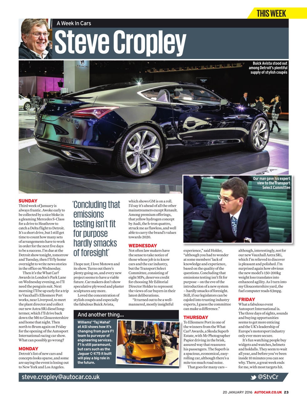 Autocar Preview Pages