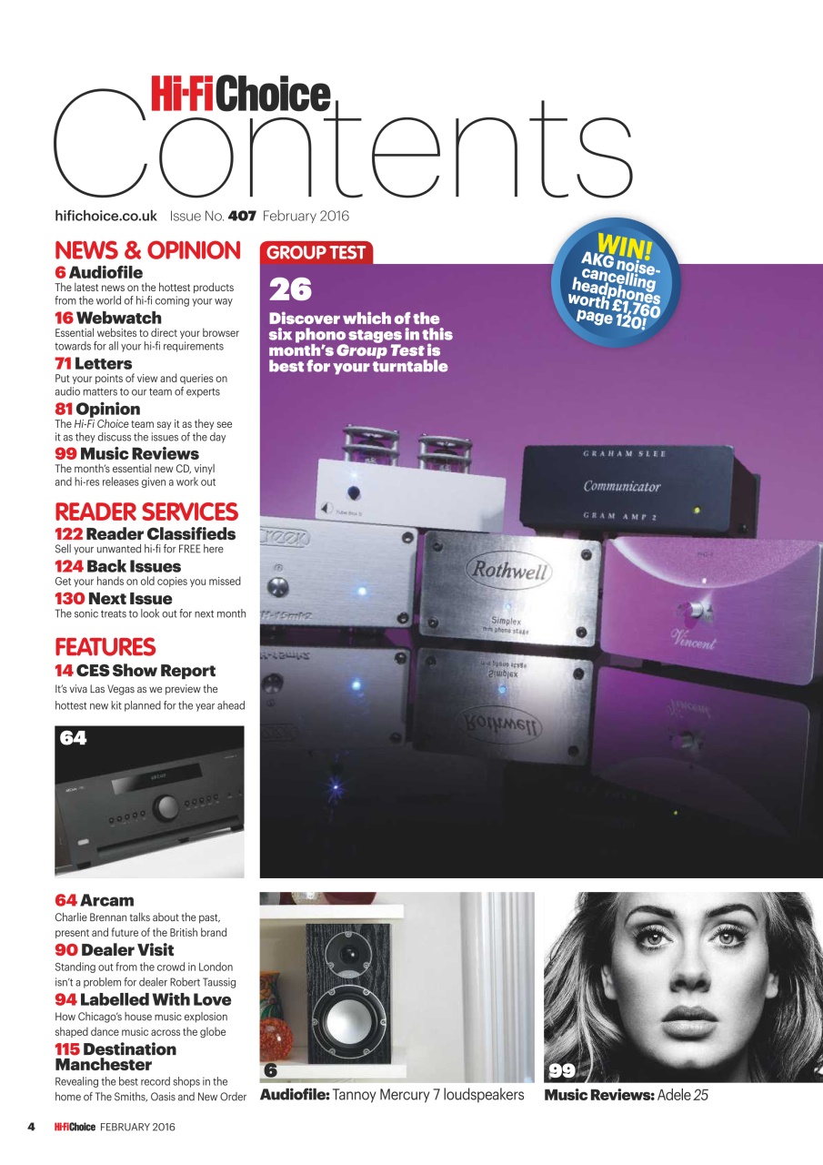 Hi-Fi Choice Preview Pages