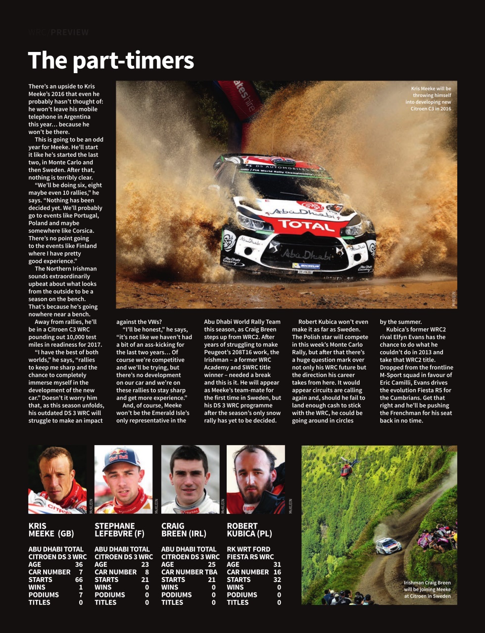 Autosport Preview Pages