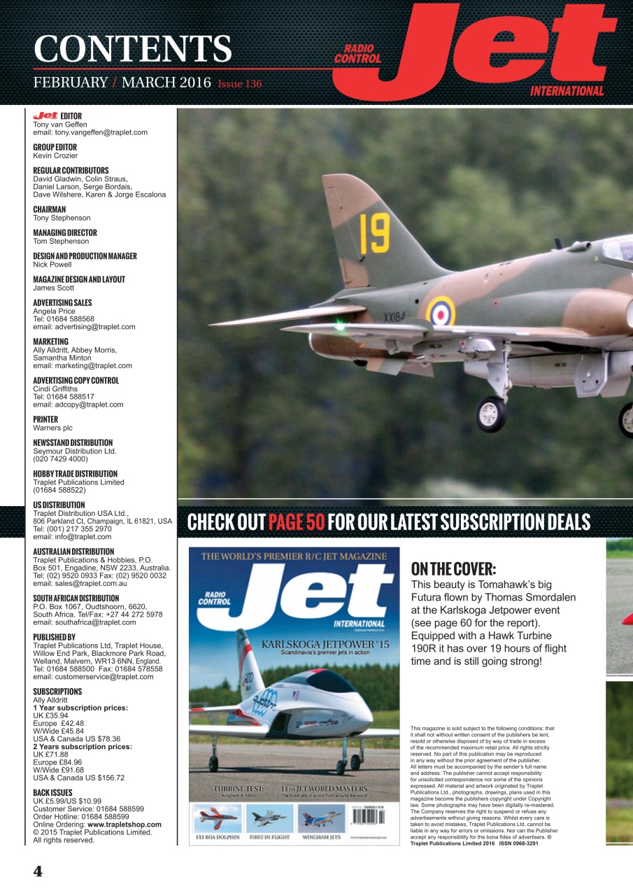 RC Jet International Preview Pages