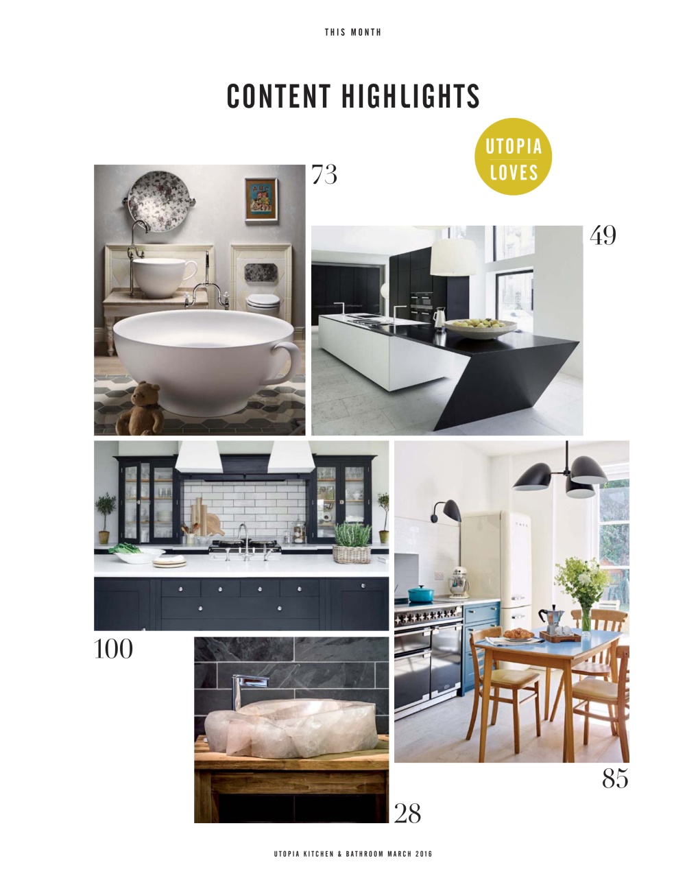 Utopia Kitchen & Bathroom Preview Pages
