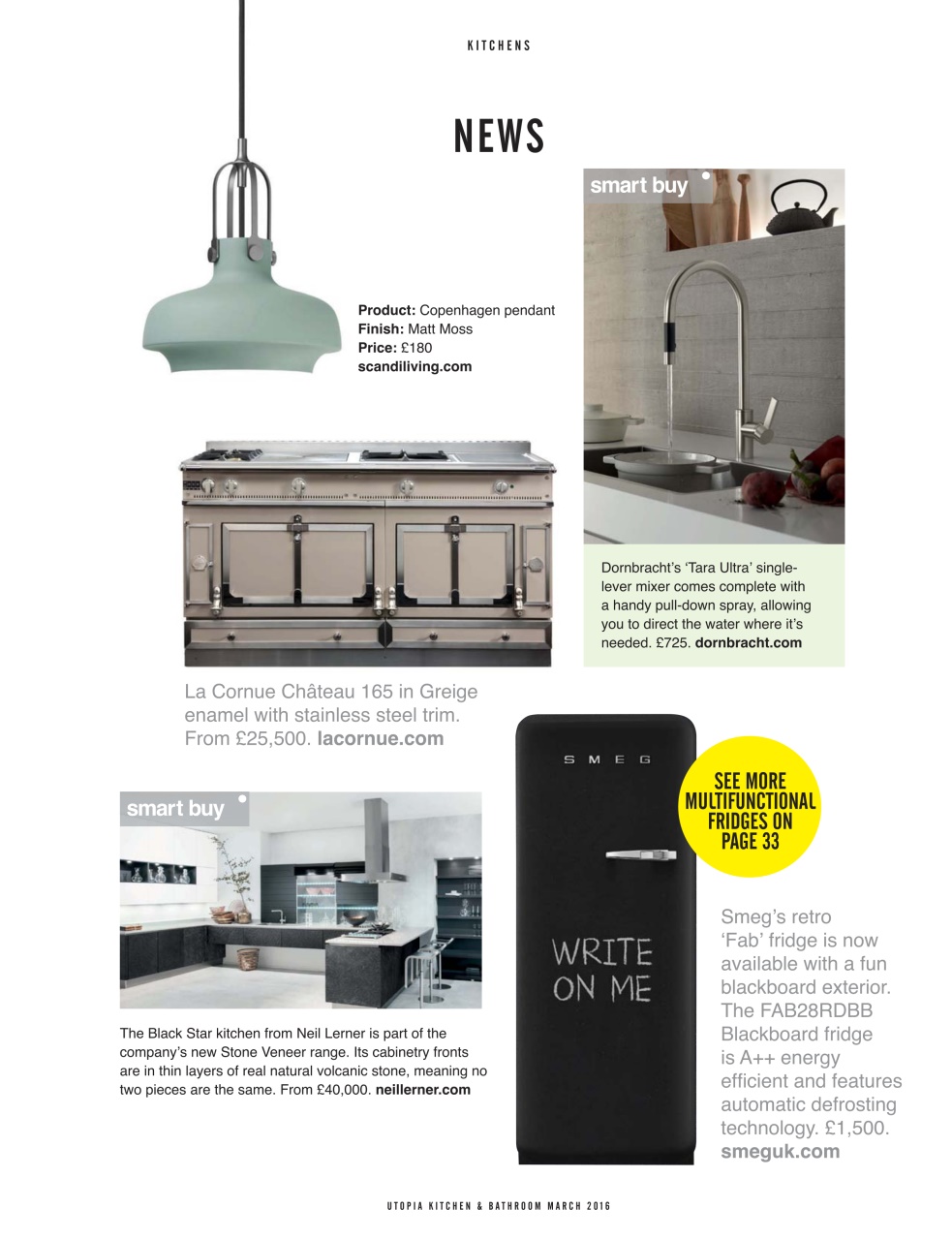 Utopia Kitchen & Bathroom Preview Pages