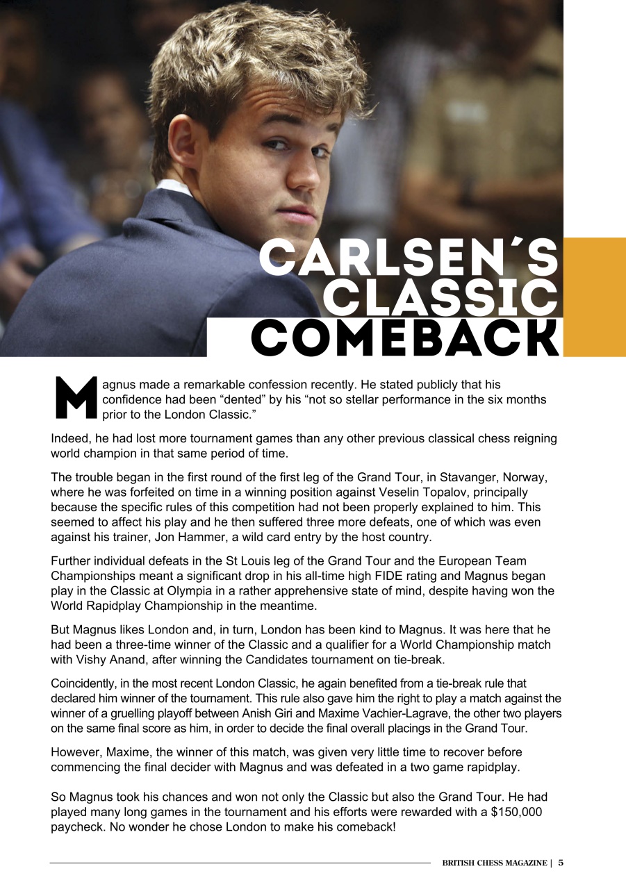 British Chess Magazine Preview Pages