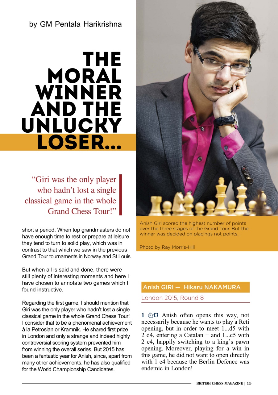 British Chess Magazine Preview Pages