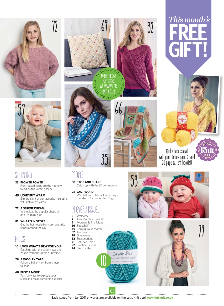 Let's Knit Preview Pages