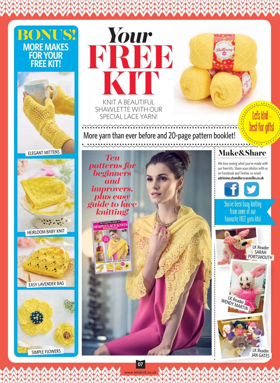 Let's Knit Preview Pages